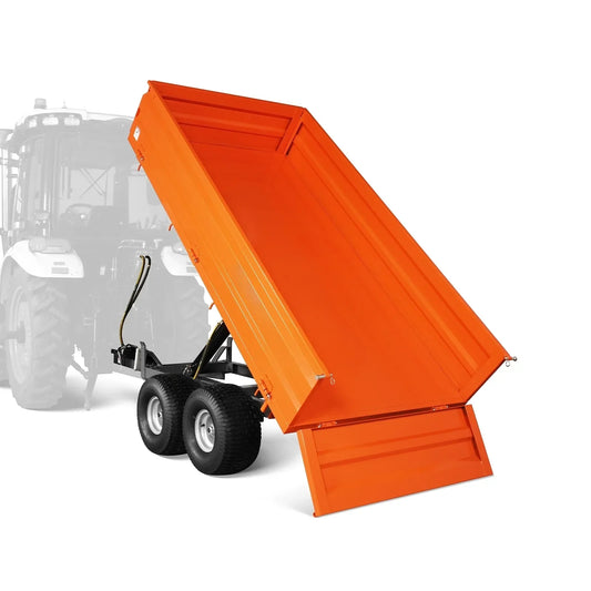 MechMaxx 2-Ton Capacity Heavy-Duty Dump Trailer, DT4X8