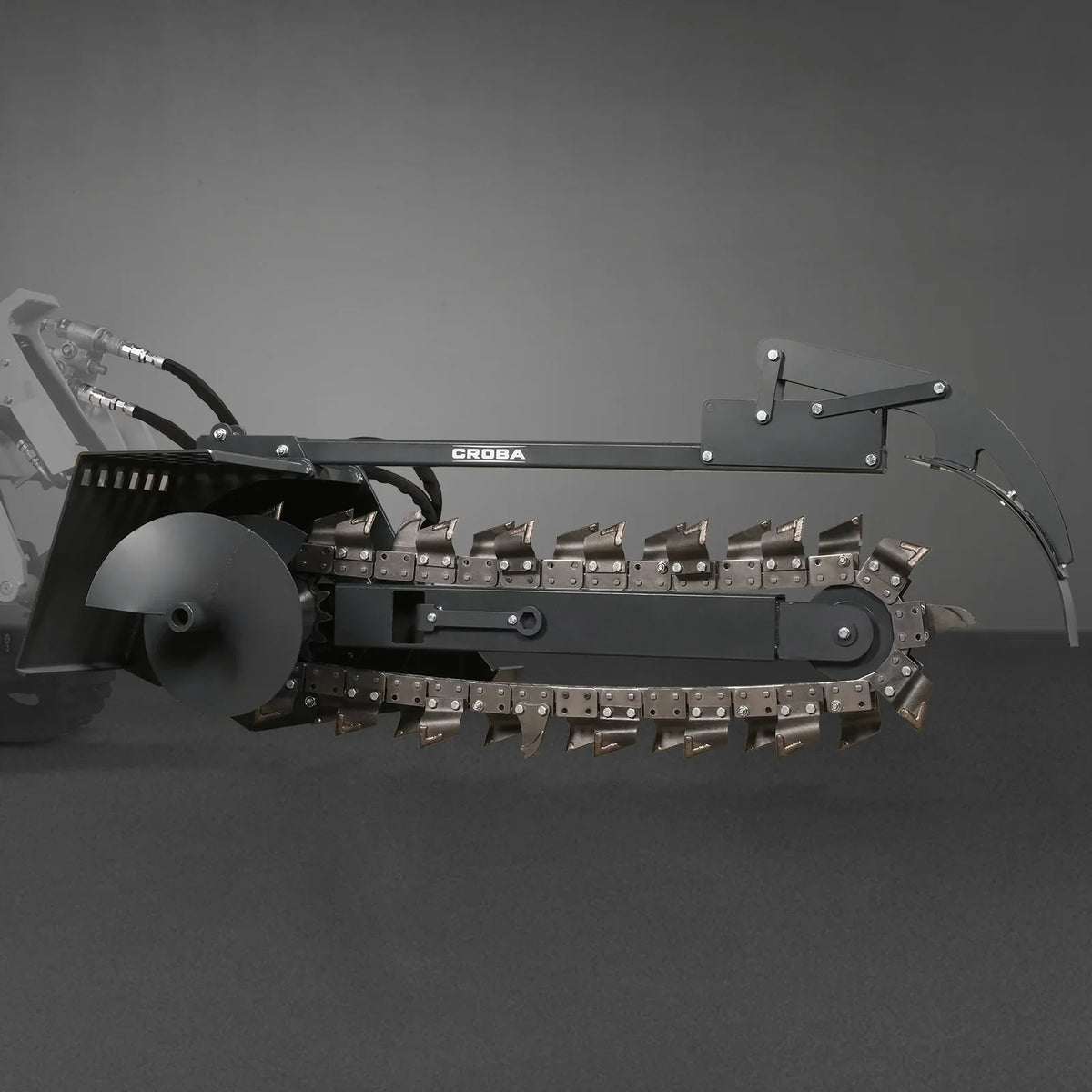 20'' Cutting Depth Mini Skid Steer Trencher