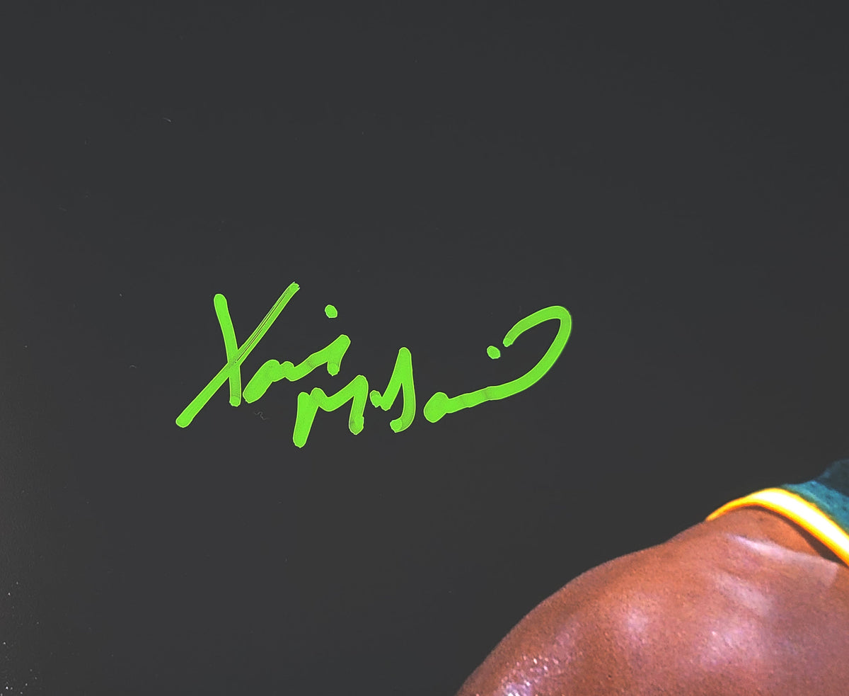 Xavier McDaniel Autographed 16x20 Photo Seattle Supersonics MCS Holo Stock #202461