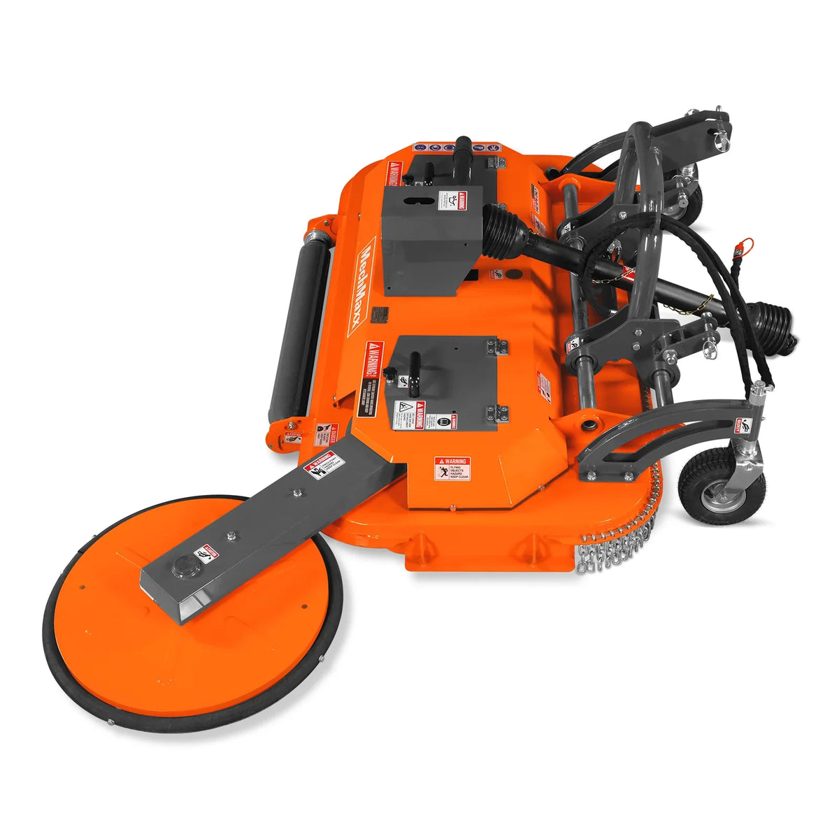 72 in Orchard Finish Mower, 3 Point Hitch Cat.1, Hydraulic Offset, PTO Shaft Included with Shear Bolt, 25-50 HP, FMS72