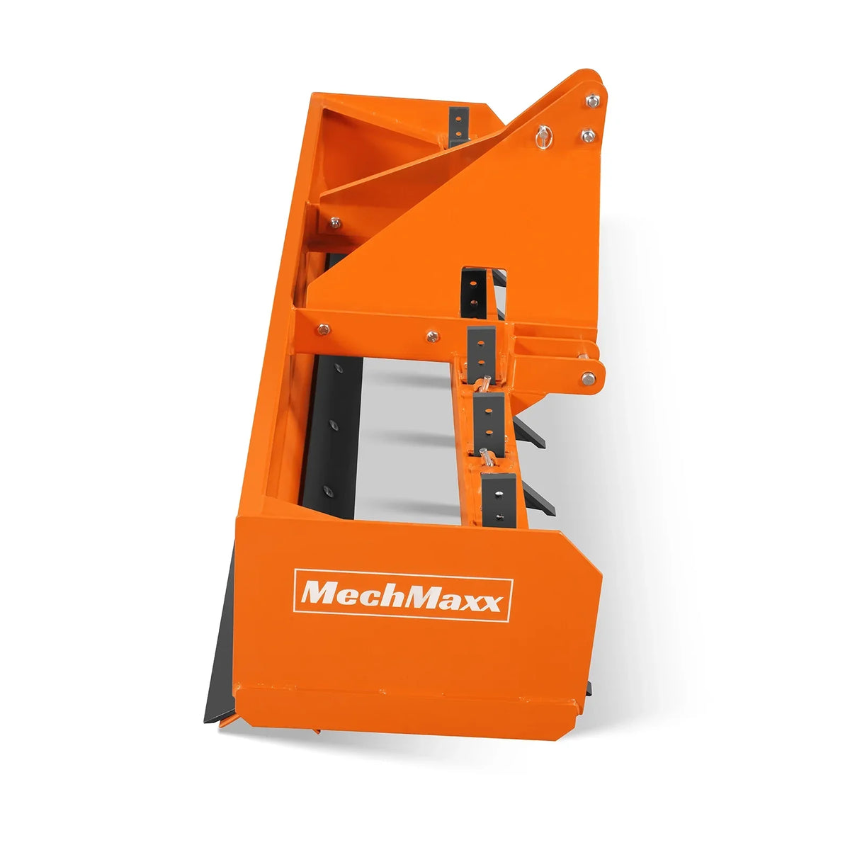 96" Box Blade Scraper with 8 Shanks 3 Point Hitch Tractor Attachment, BB96