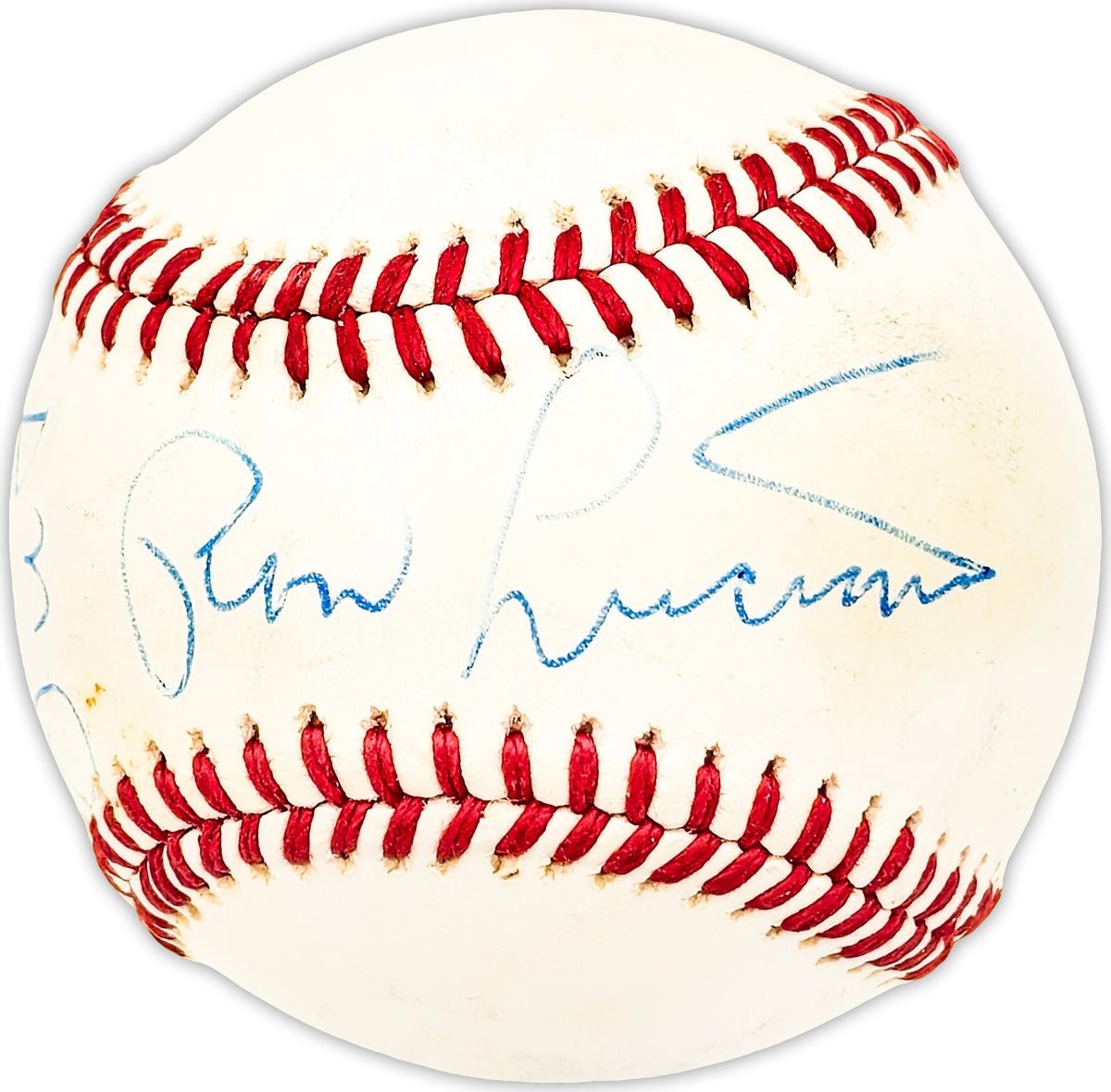 Ron Luciano Autographed Official AL Baseball Umpire "You Are Out Out Out" Beckett BAS QR #BM25001