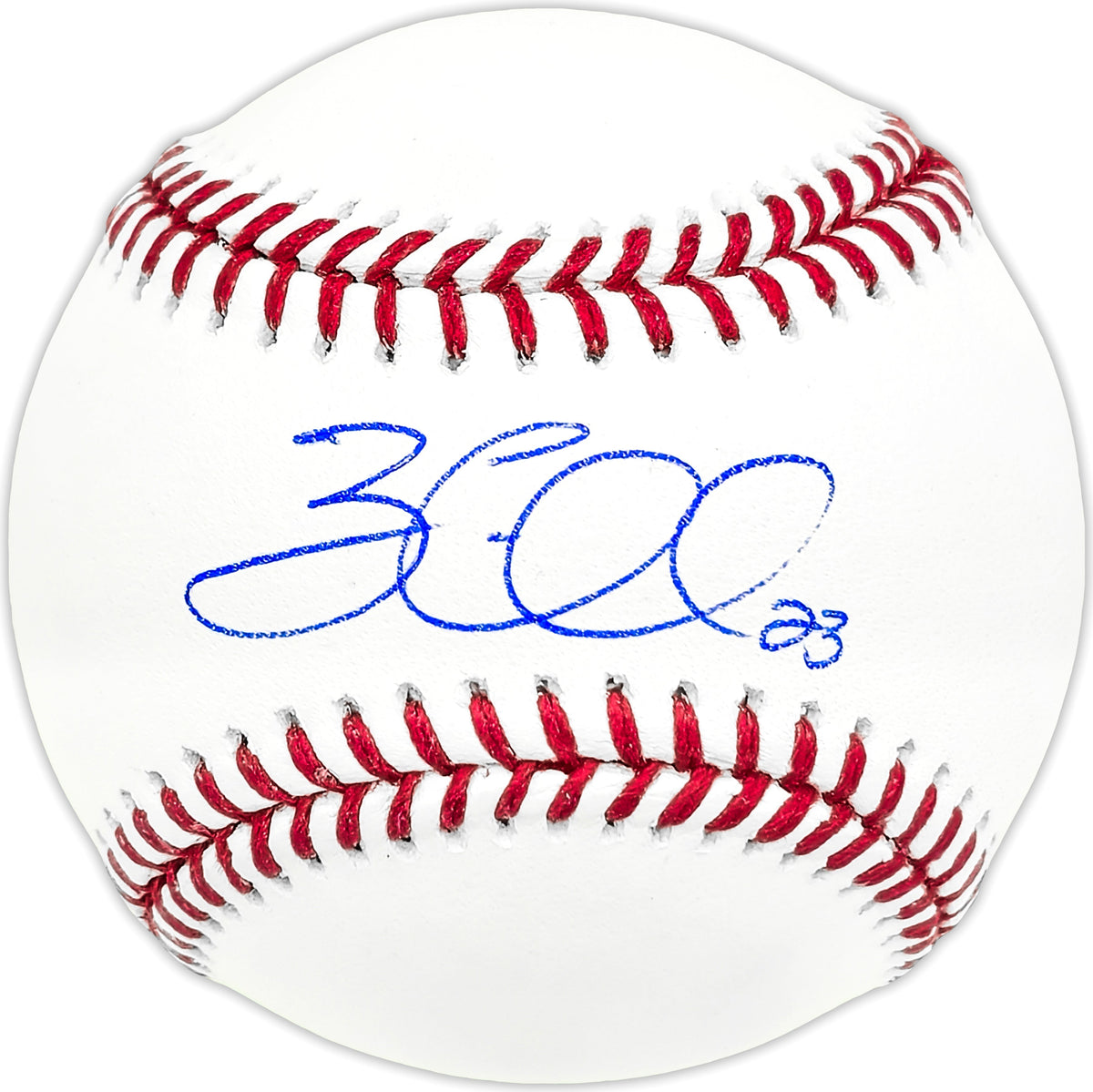Zac Gallen Autographed Official MLB Baseball Arizona Diamondbacks Beckett BAS Witness