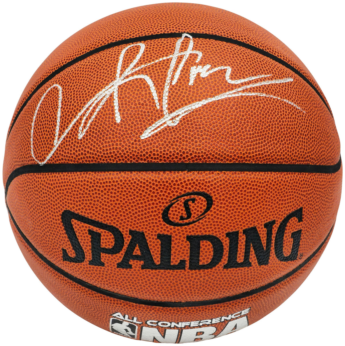 Dennis Rodman Autographed Competitive Indoor/Outdoor IO Basketball Chicago Bulls JSA