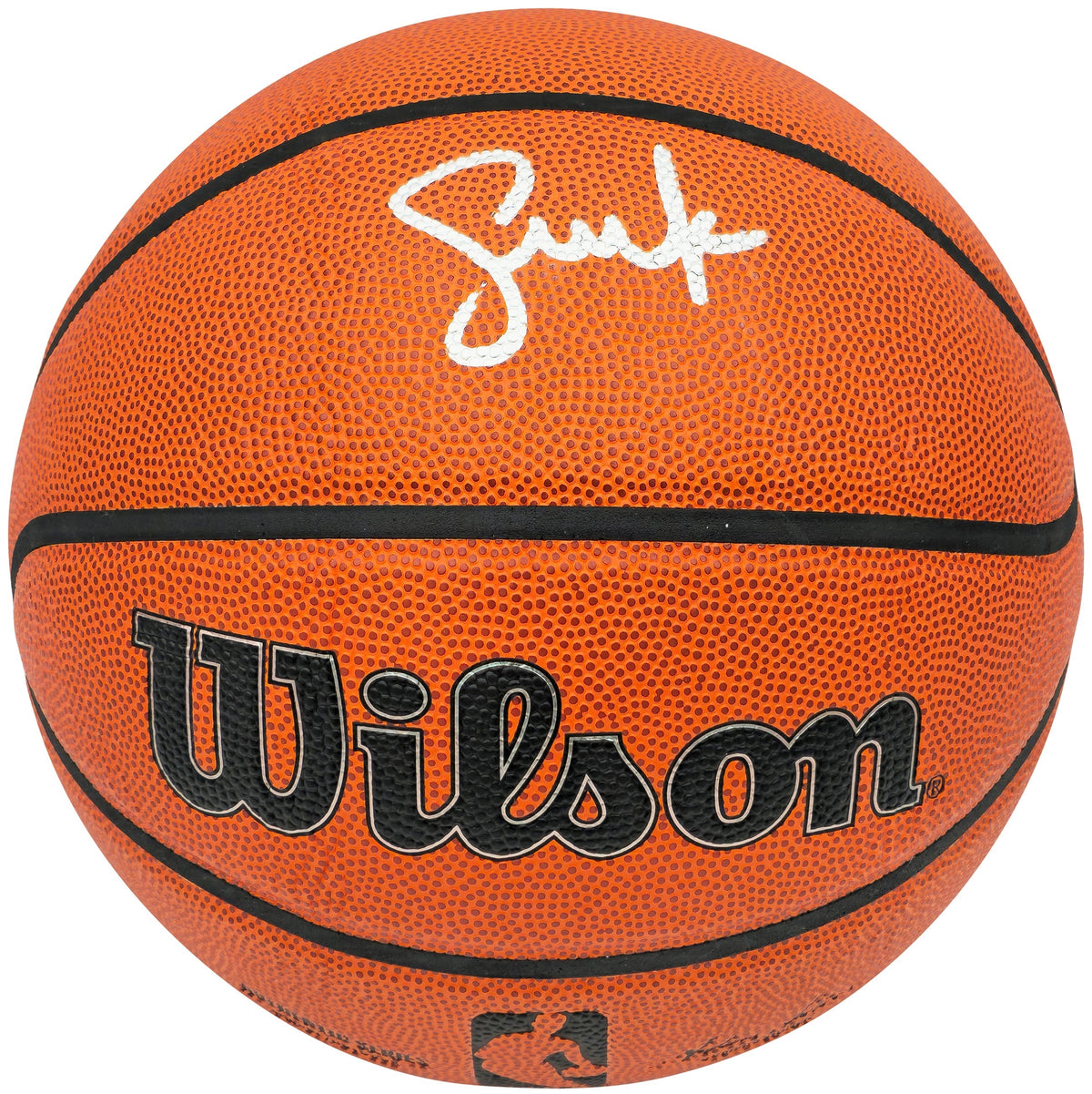 Steve Nash Autographed Authentic Series I/O Basketball Phoenix Suns Beckett BAS Witness