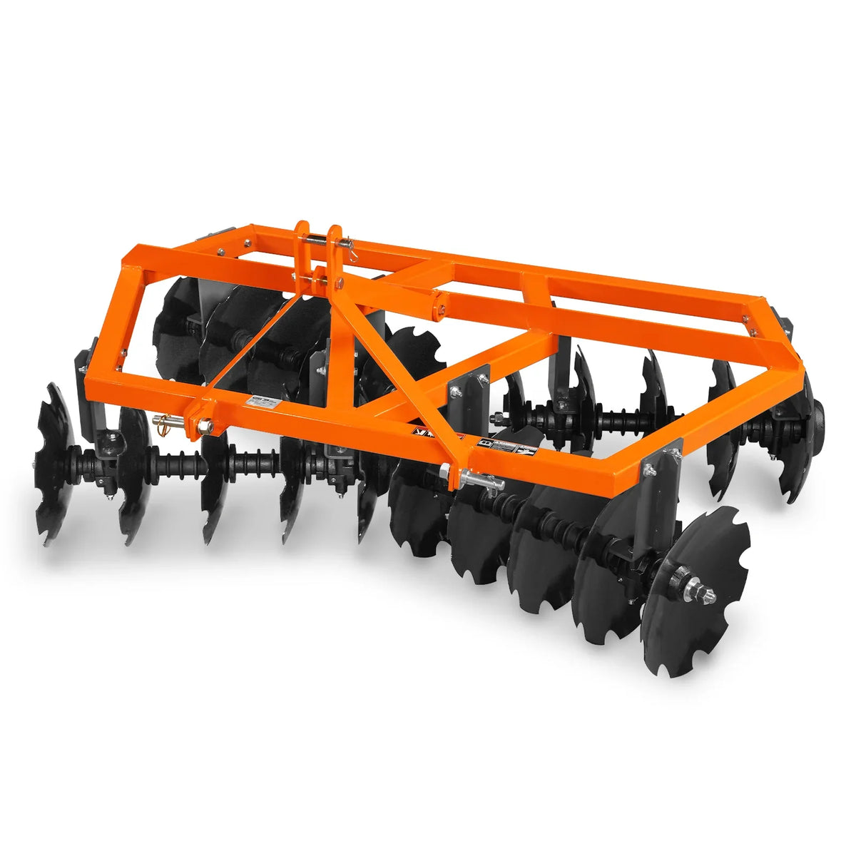 72" Tractor Notched Disc Harrow Disc Plow 3 Point Hitch, DH72