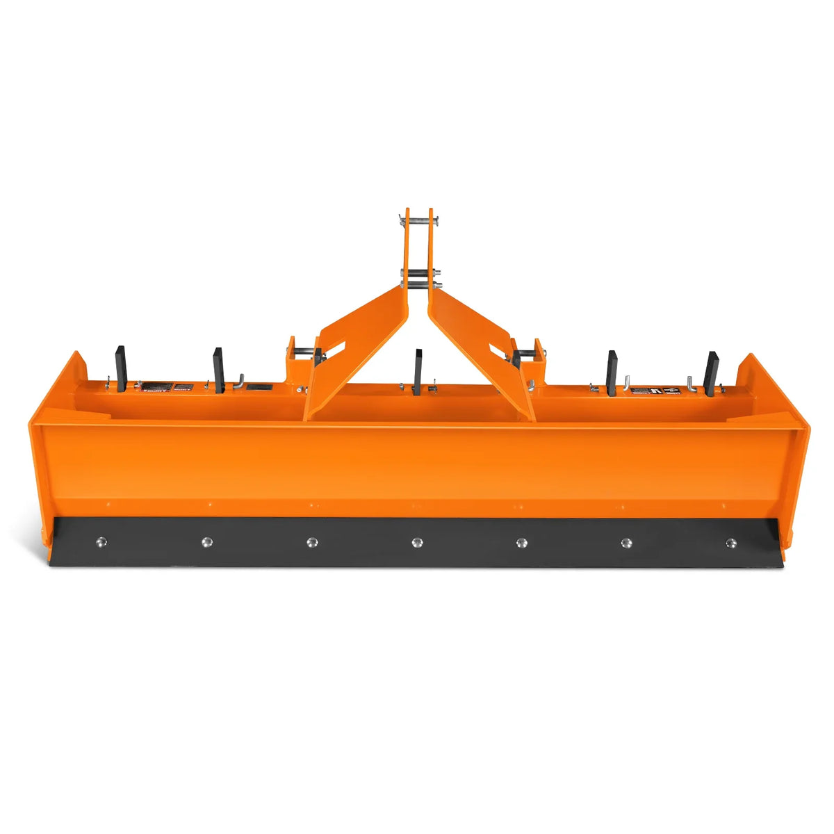 84" Box Blade Scraper with 7 Shanks 3 Point Hitch Tractor Attachment, BB84