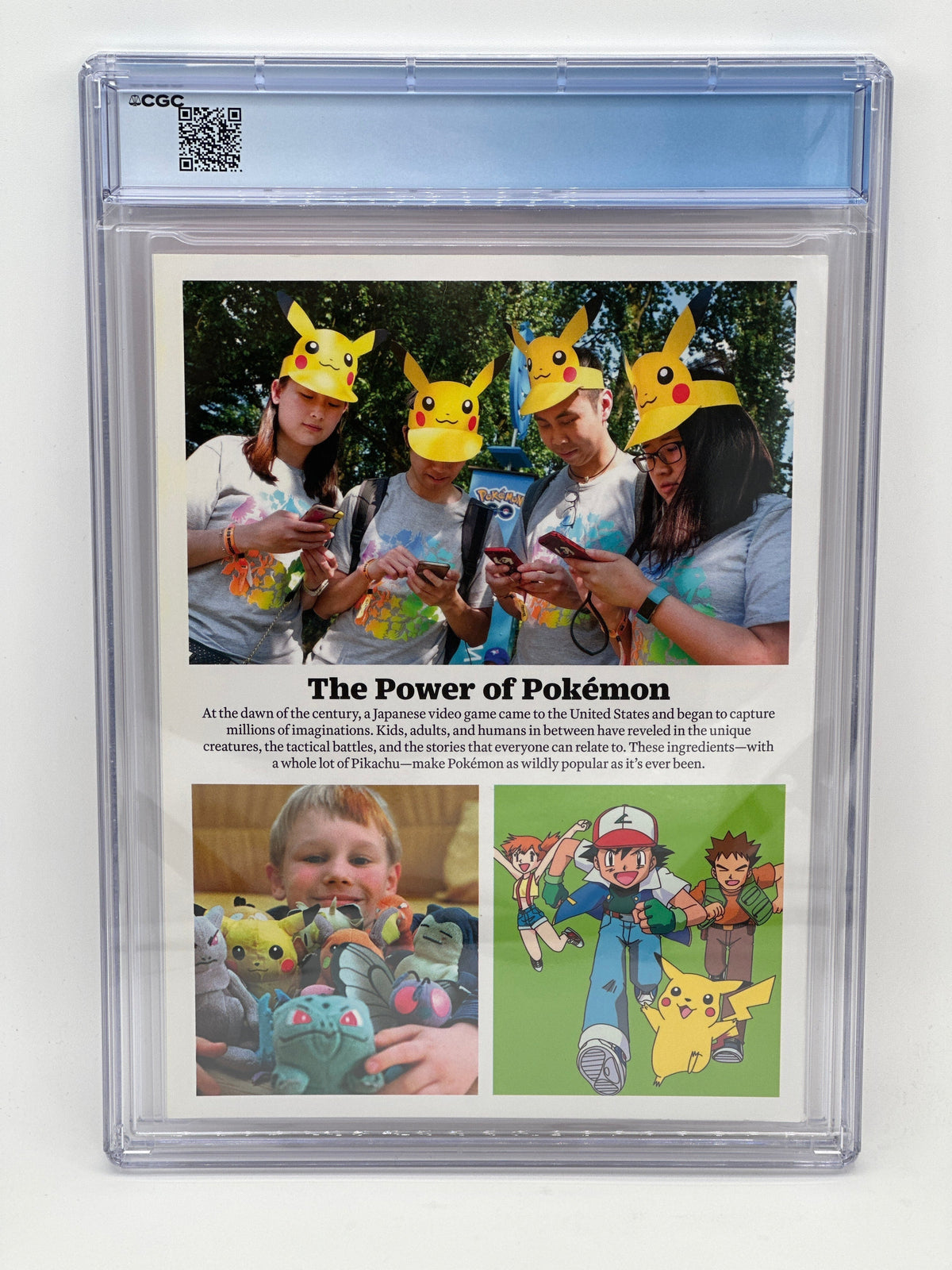 Time Magazine Special Edition: Pokemon Arcanine CGC 9.6