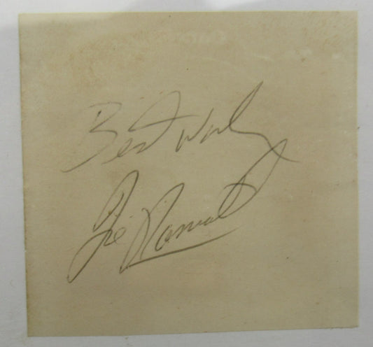 Joe Namath Cut Signed Auto PSA/DNA Encapsulated VI