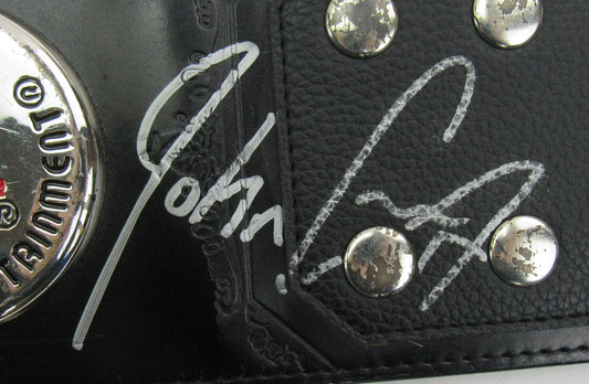 John Cena Signed WWE United States Championship Replica JSA CL29253