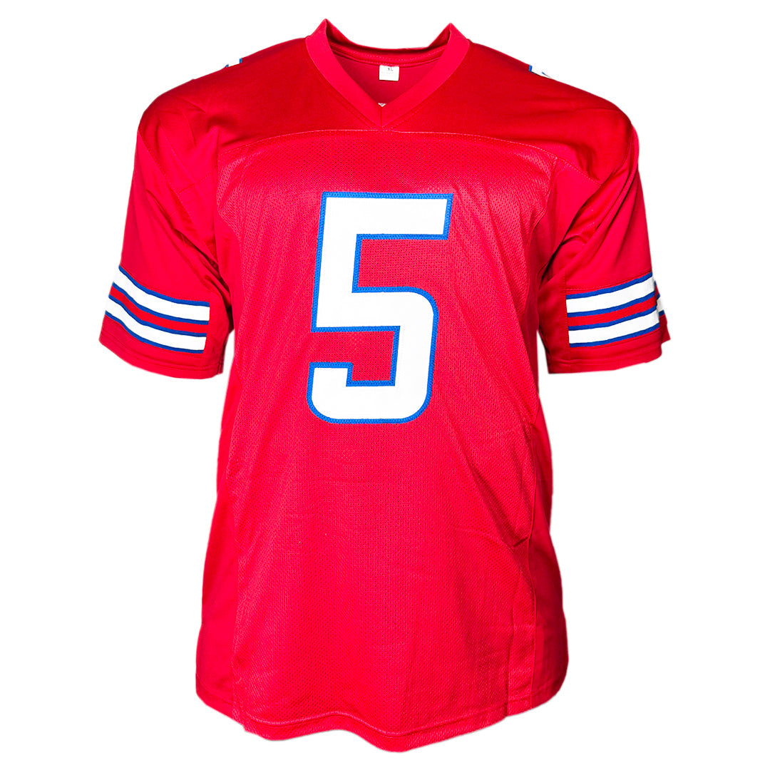 Josh Palmer Signed Buffalo Red Football Jersey (Beckett)