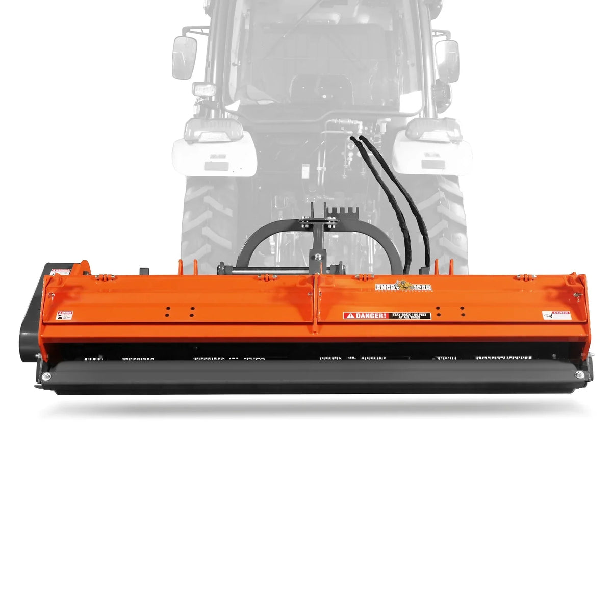 87" Heavy Duty PTO Flail Mower with Hydraulic Side Shift 3 Point 50-90 hp, KDK87H