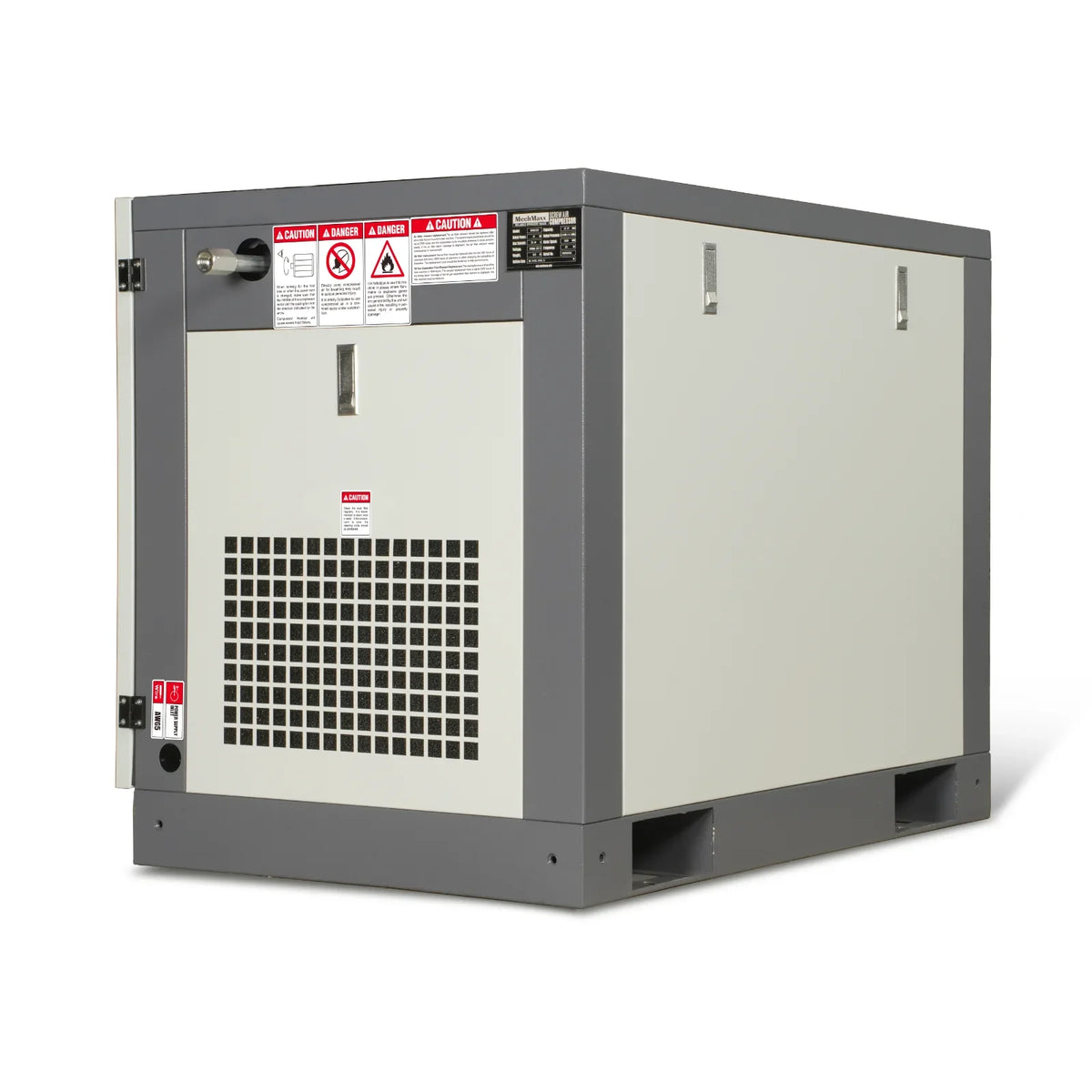 10HP Rotary Screw Air Compressor - 32 CFM, 116 PSI, 460V 3-Phase | Industrial-Grade