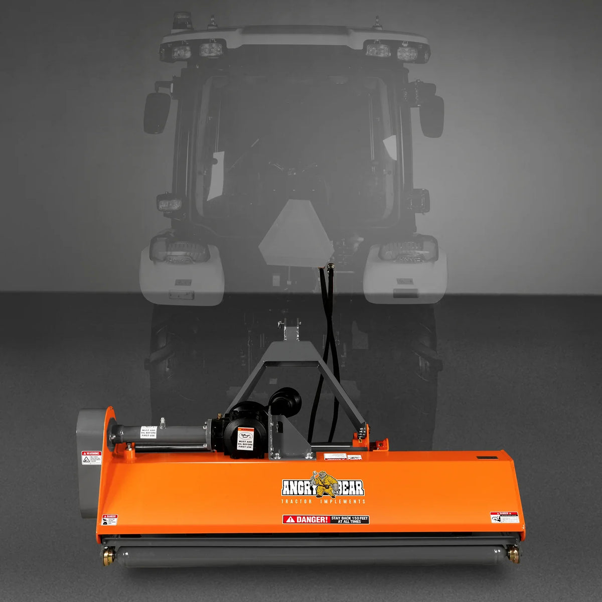 68" PTO Flail Mower with Hydraulic Side Shift 3 Point 30-60hp , NAM68H