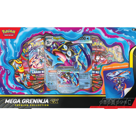 Mega Greninja ex Premium Collection (Chaos Rising)