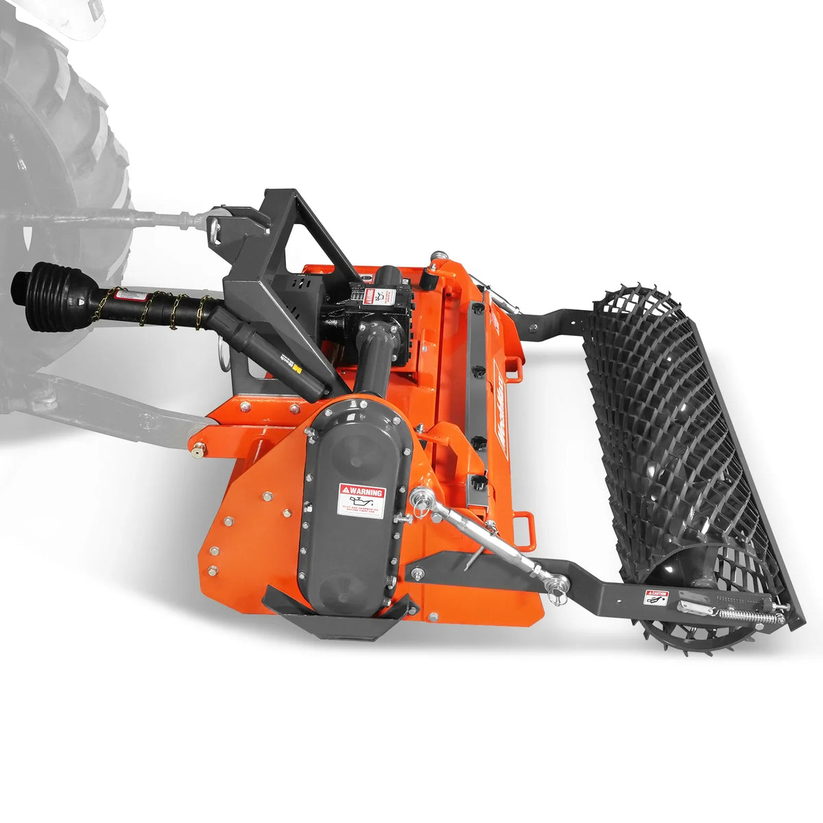 48 in Stone Burier Reverse Rotary Tiller, 3 Point Hitch Cat.1, Chain Drive, PTO Shaft Included with Slip Clutch, 20-45 HP, RSB48