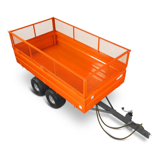MechMaxx 2-Ton Capacity Heavy-Duty Dump Trailer, DT4X8W