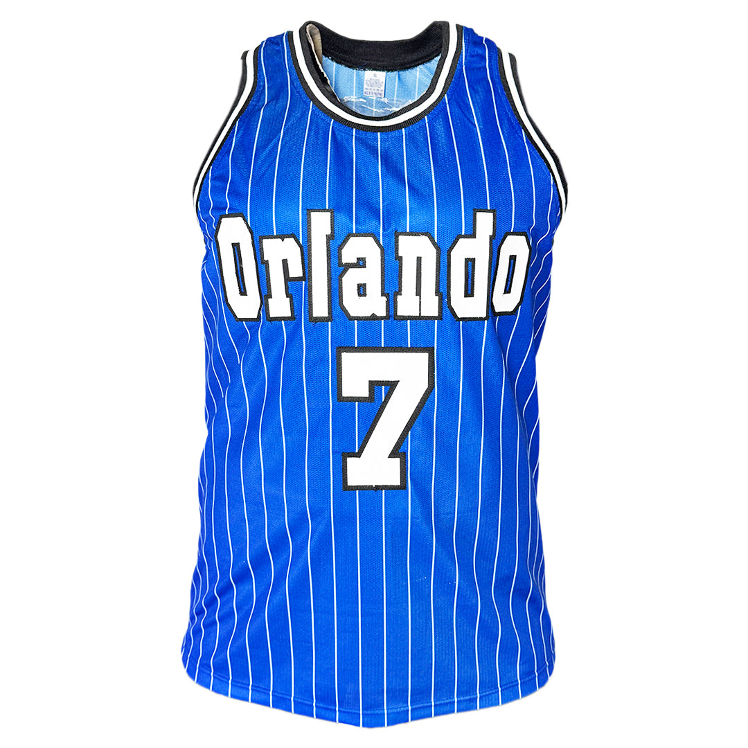 Dee Brown Signed Orlando Blue Basketball Jersey (JSA)