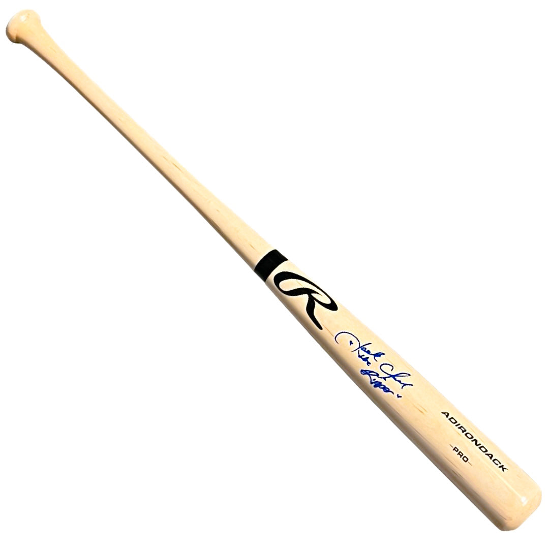 Jack Clark Signed The Ripper Inscription Rawlings Blonde Baseball Bat (Beckett)