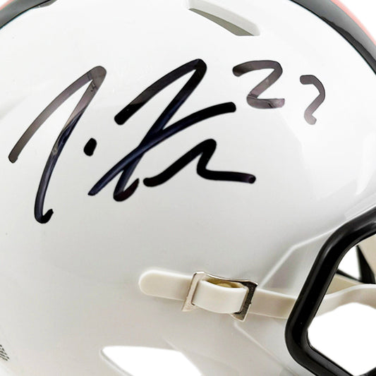 Joe Haden Signed Cleveland Browns Alt 2023 Speed Mini Football Helmet (JSA)