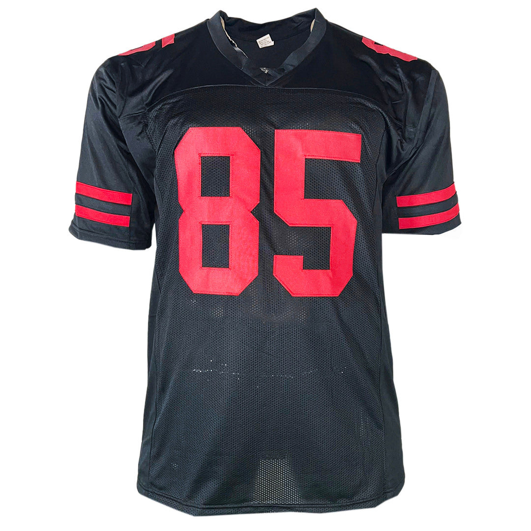 George Kittle Signed San Francisco Black Football Jersey (Beckett)