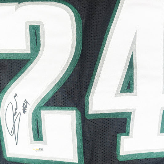 Andrew Mukuba Signed Philadelphia Black Football Jersey (Beckett)