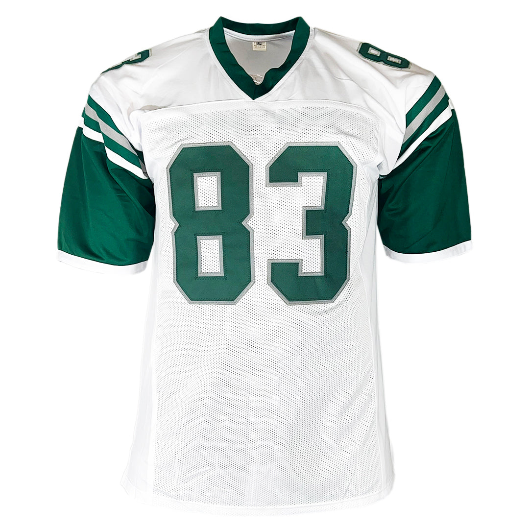 Vince Papale Signed Silver Ink Philadelphia White Football Jersey (JSA)