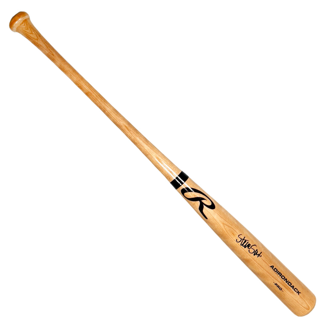 Steve Sax Signed Rawlings Blonde Baseball Bat (Beckett)
