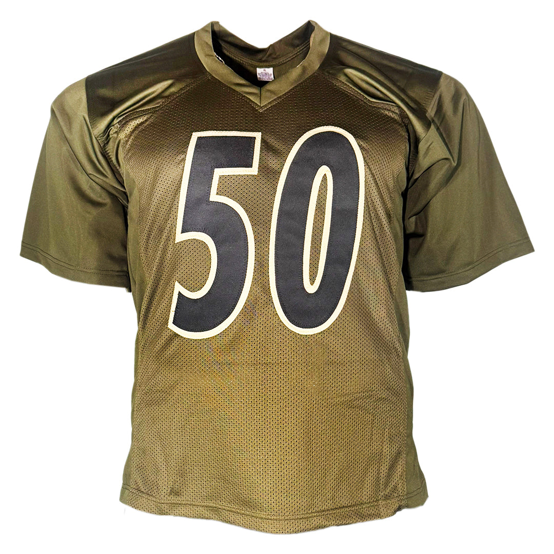 Ryan Shazier Signed Pittsburgh Salute to Service Football Jersey (JSA)
