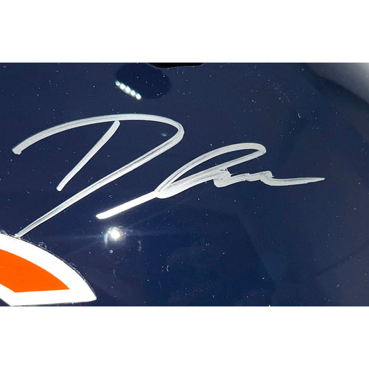D'Andre Swift Signed Chicago Bears Speed Full-Size Replica Football Helmet (JSA)