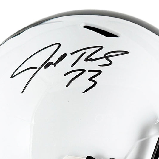 Joe Thomas Signed Cleveland Browns Alt 2023 Speed Full-Size Replica Football Helmet (JSA)