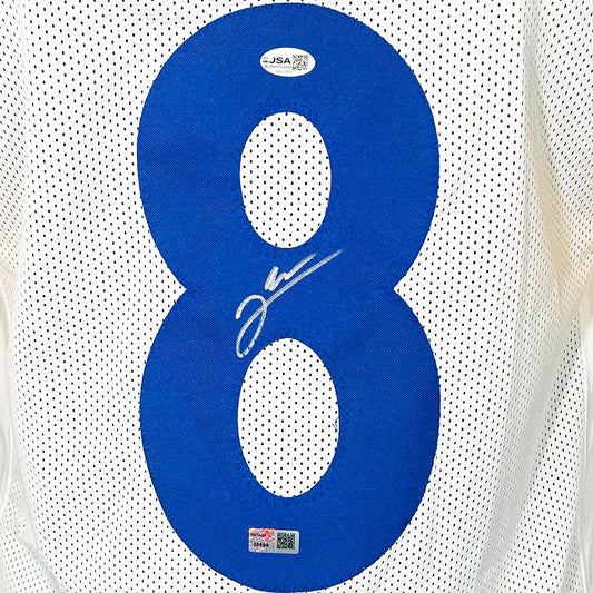 Jared Verse Signed Los Angeles White Football Jersey (JSA)