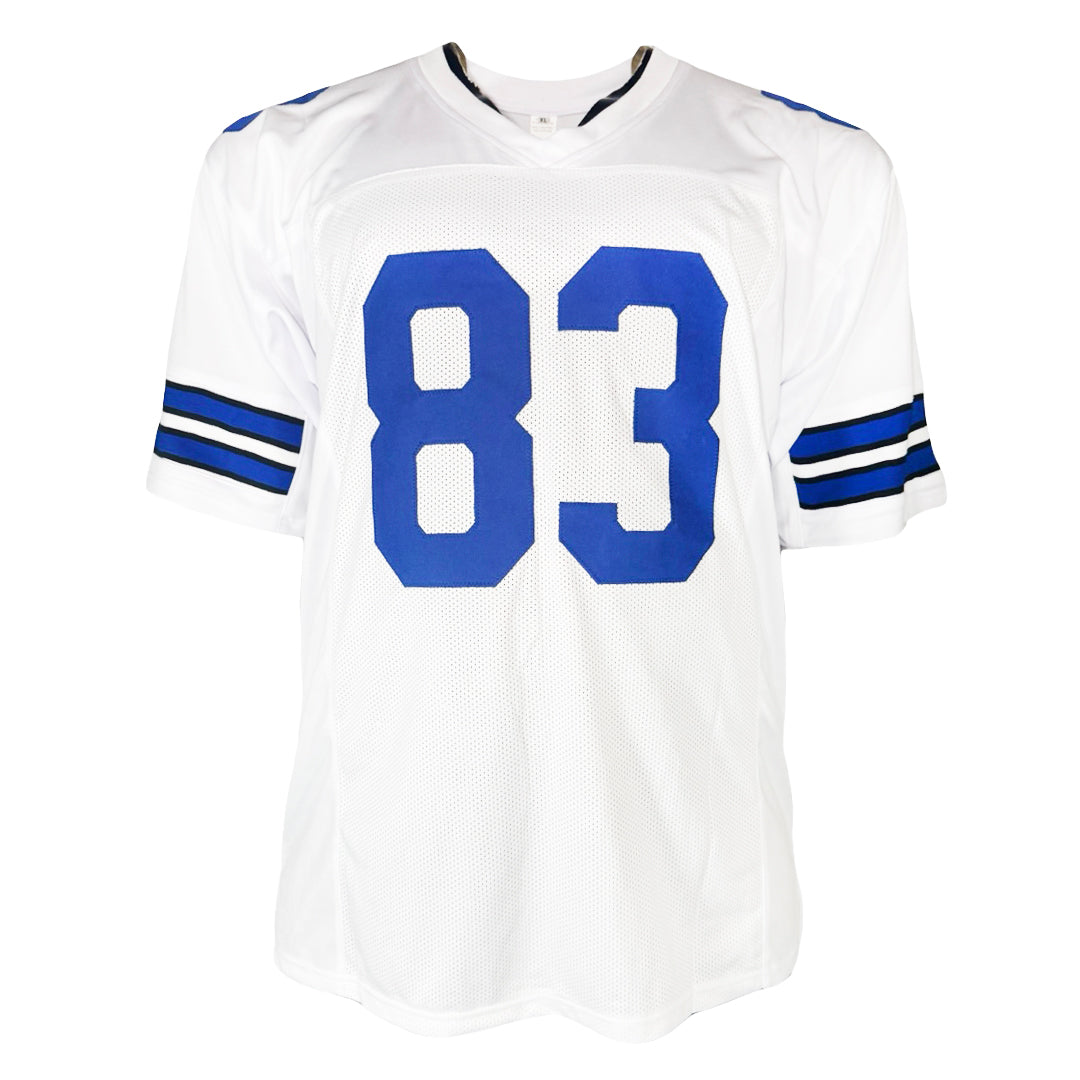 Terrance Williams Signed Dallas White Football Jersey (JSA)