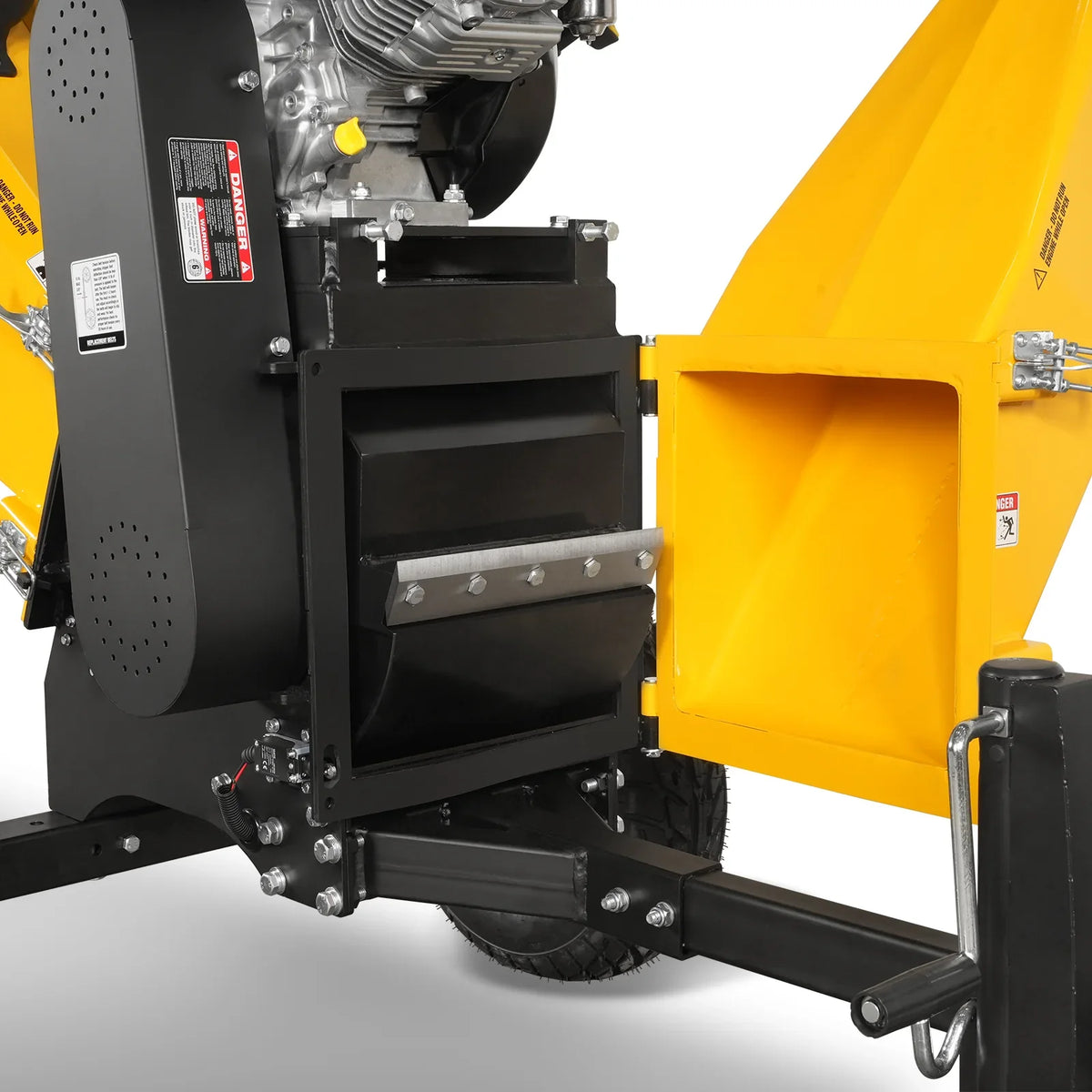 6 inch E-start B&S VANGUARD 408cc 14hp Gasoline Engine Powered Drum Wood Chipper, P4206