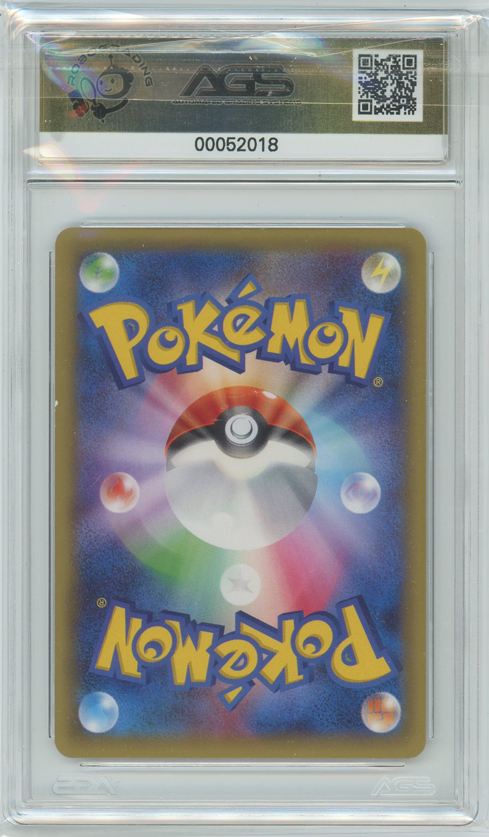 AGS (MINT+ 9.5) Latios #019 & AGS (MINT+ 9.5) Palkia #005 (Japanese) - Legendary Shine Collection (# 00052018 & #00052019)