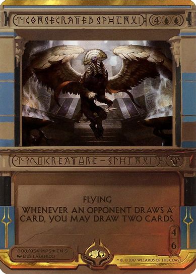 Consecrated Sphinx (8) [Masterpiece Series: Amonkhet Invocations]