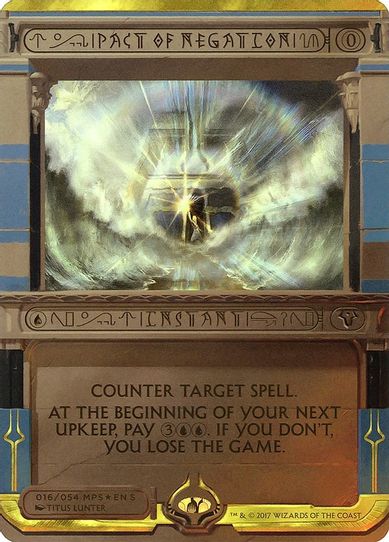 Pact of Negation (16) [Masterpiece Series: Amonkhet Invocations]