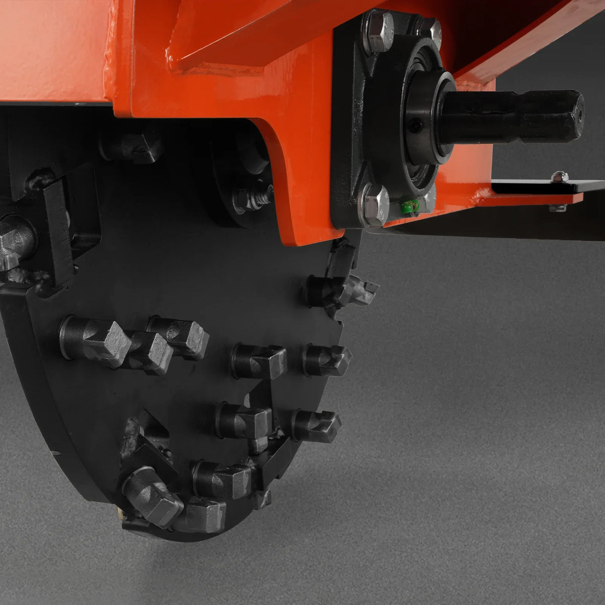 3-Point Hitch PTO Stump Grinder with 34 Carbide Teeth (PTO Shaft Included with Slip Clutch),  for 15-45HP Tractor; SG24.