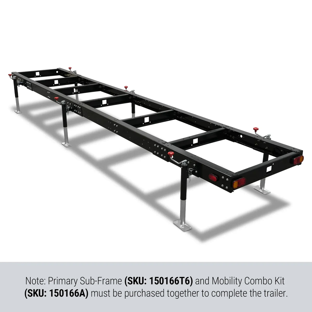 Primary Sub-Frame for SM-26 Trailer, 20' Track Length