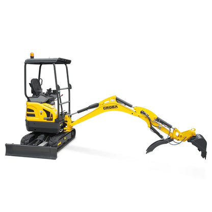 Mini Compact Excavator Kubota D902 Engine,  95" Max. Digging Depth, 1.7 Ton, 4190 LBS Operating Weight,  MEC17PRO
