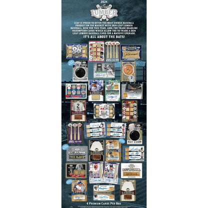 2024 Leaf Lumber Baseball Hobby Box