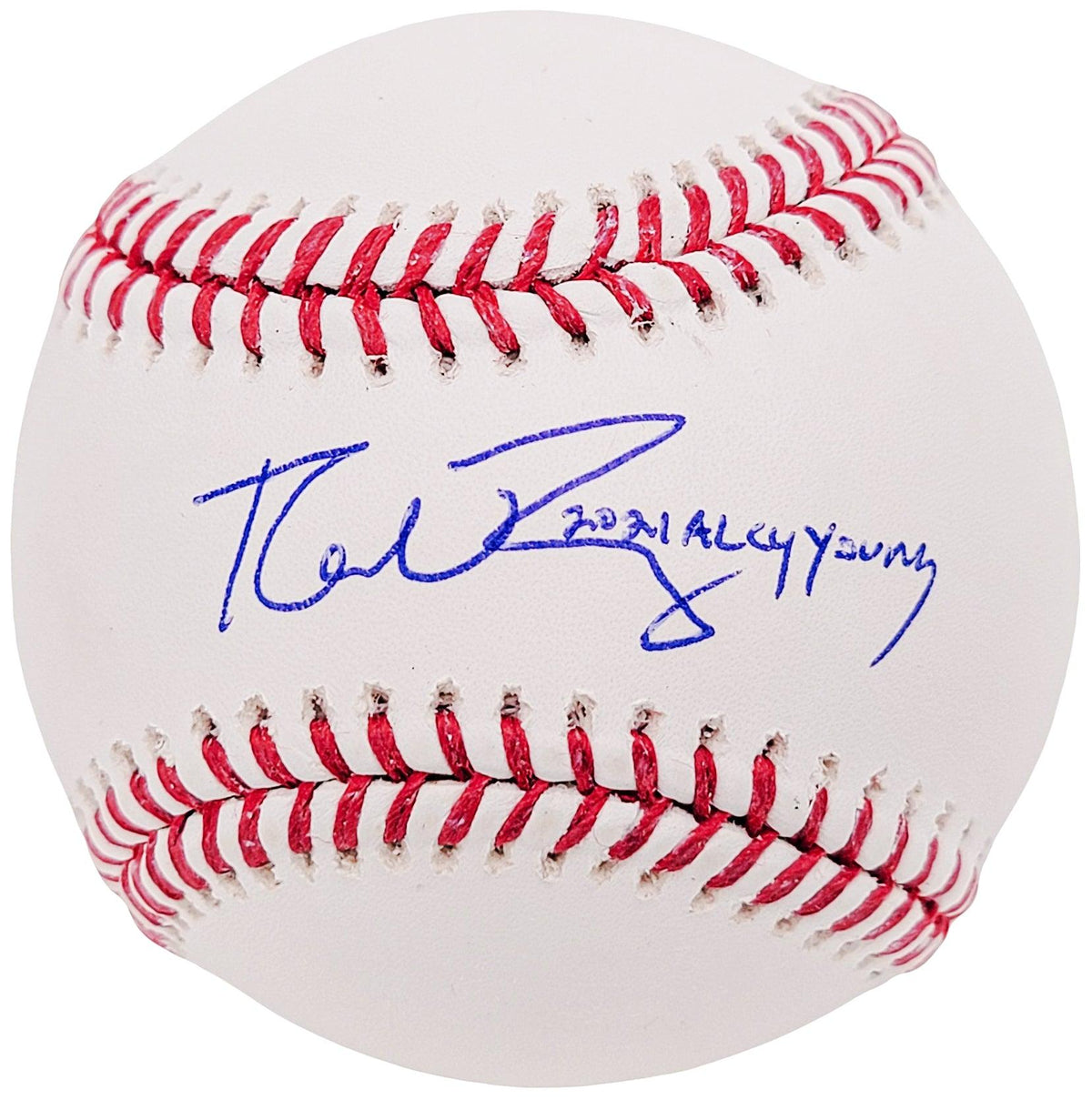 Robbie Ray Autographed Official MLB Baseball Seattle Mariners "2021 AL Cy Young" Beckett BAS QR Stock #205862