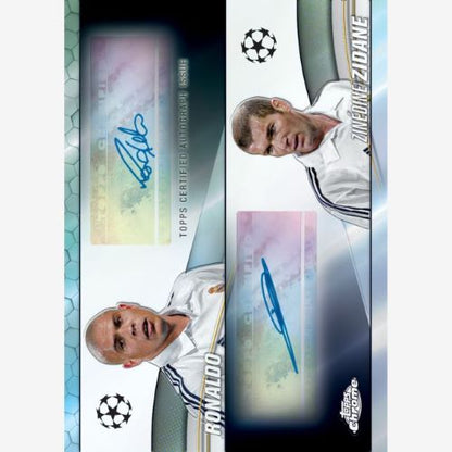 2023/24 Topps Chrome UEFA Club Competitions Soccer Hobby Box