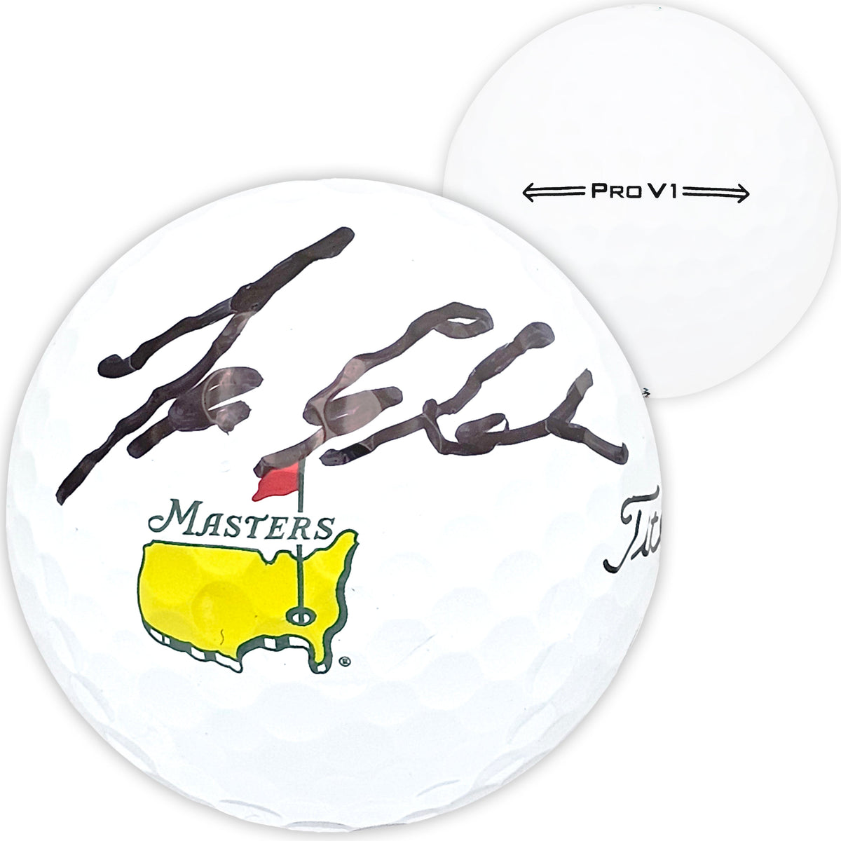Lee Elder Autographed Titleist Masters Logo Pro V1 Golf Ball Stock #220715