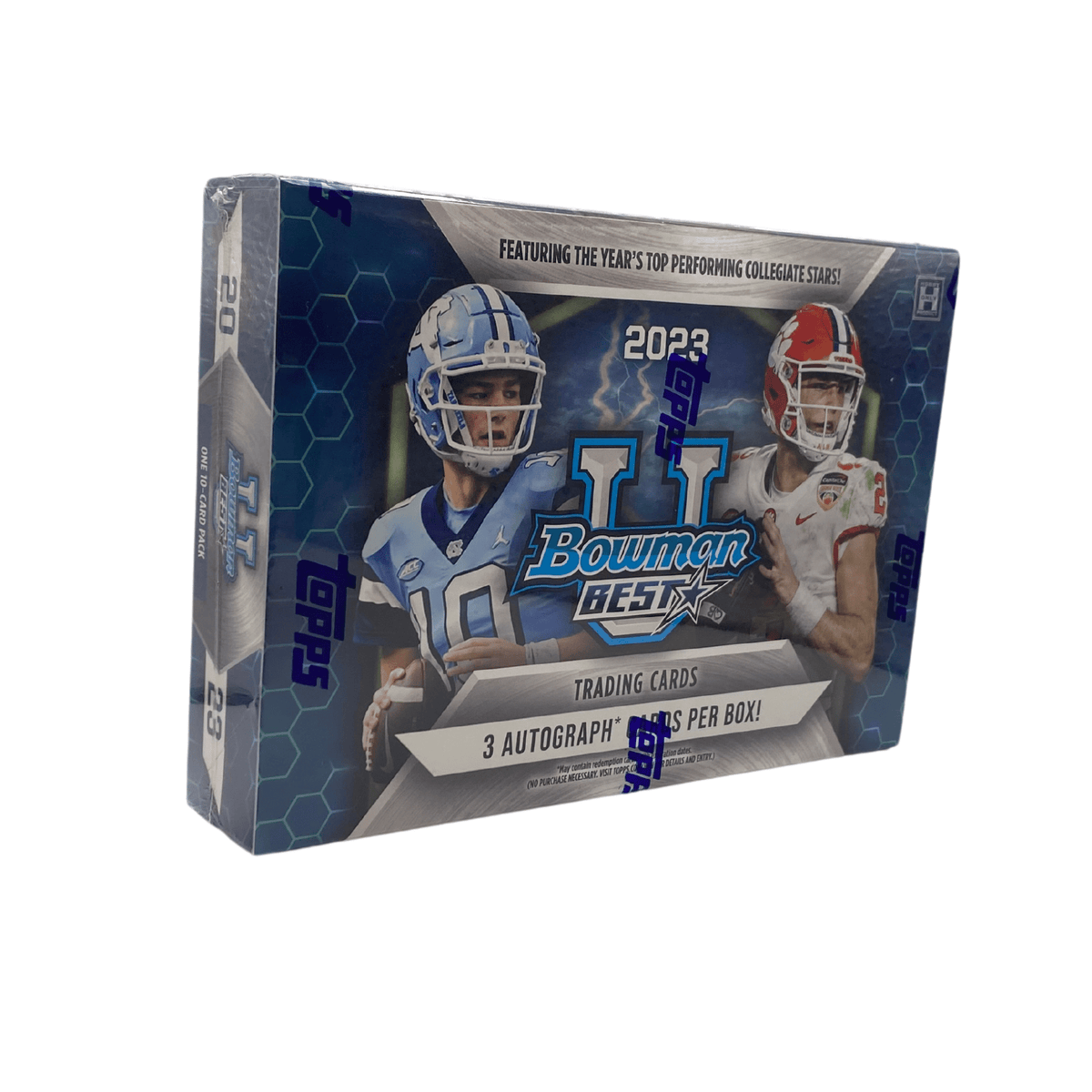 2023 Bowman Best University Football Breakers Delight Hobby Box