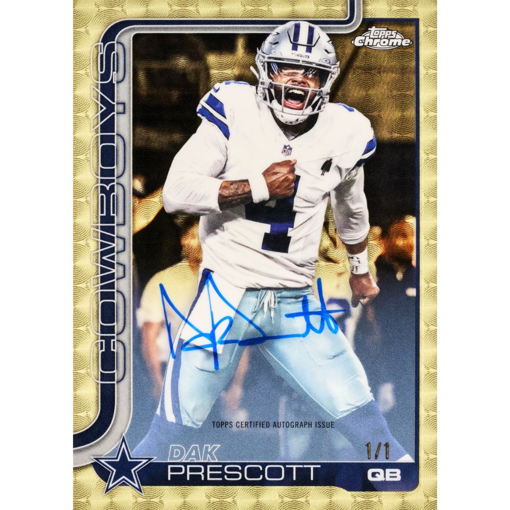 2025 Topps Chrome Football Jumbo Box