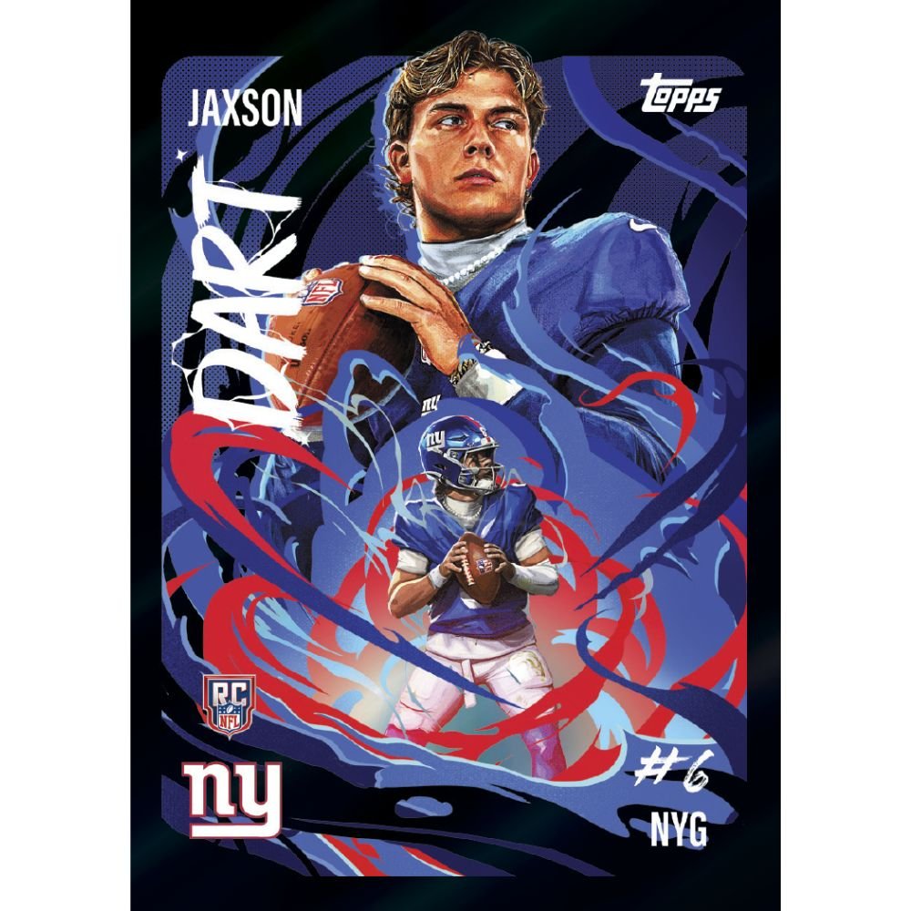 2025 Topps Chrome Football Jumbo Box