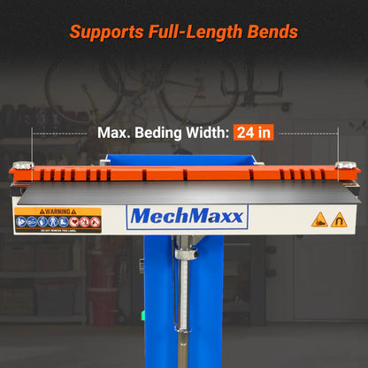 24'' Industrial Magnetic Pan and BOX Heavy Duty Sheet Metal Brake 20 Gauge Capacity Shear Press Brake,  MSMB650E