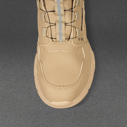Mid-Top Safety Shoes, Safety Footwear, Size 10