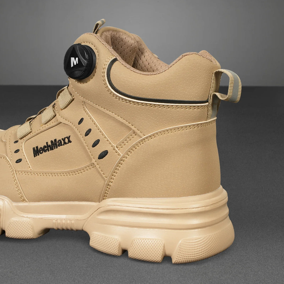 Mid-Top Safety Shoes, Safety Footwear, Size 9
